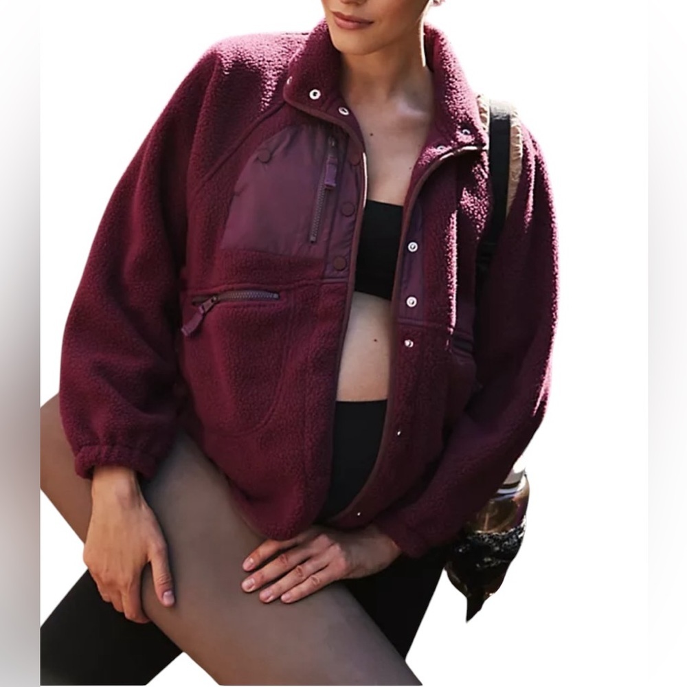 Fp Movement X Hatch Hit The Slopes Jacket Materni… - image 1